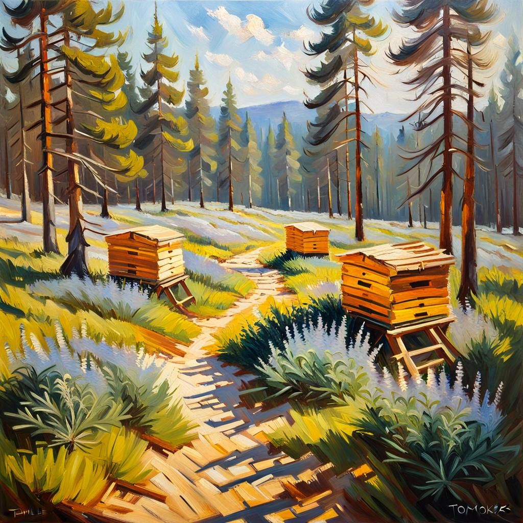 straw hives