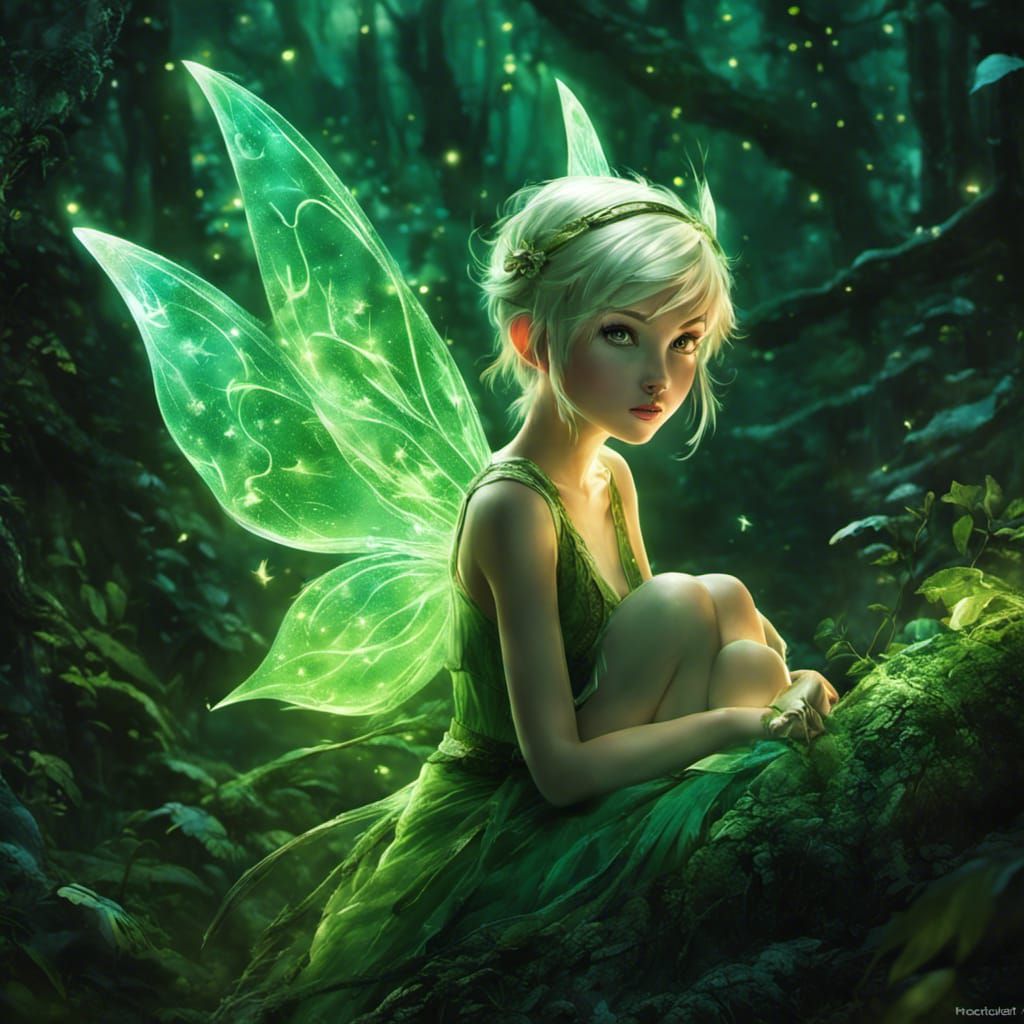 Tinkerbell - AI Generated Artwork - NightCafe Creator