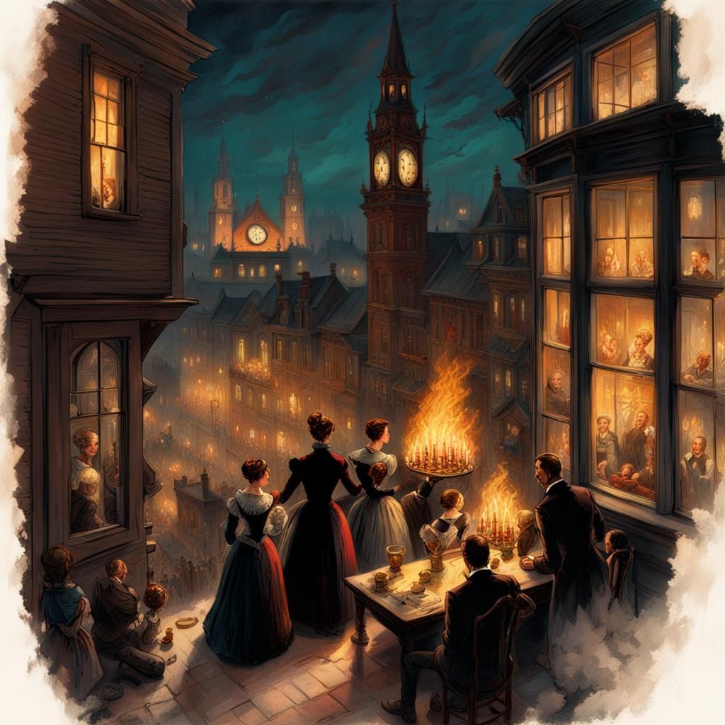 1899 waiting for turn of the century at midnight  by @Craig in the Finger Lakes