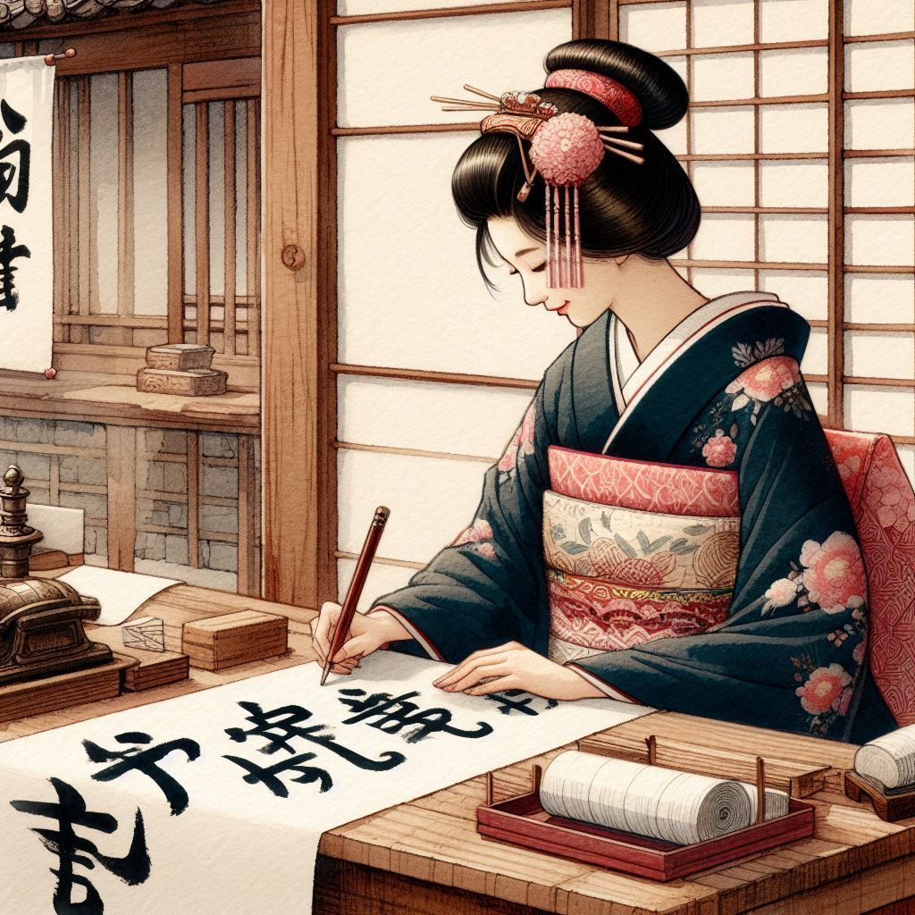 Japanese Calligraphist