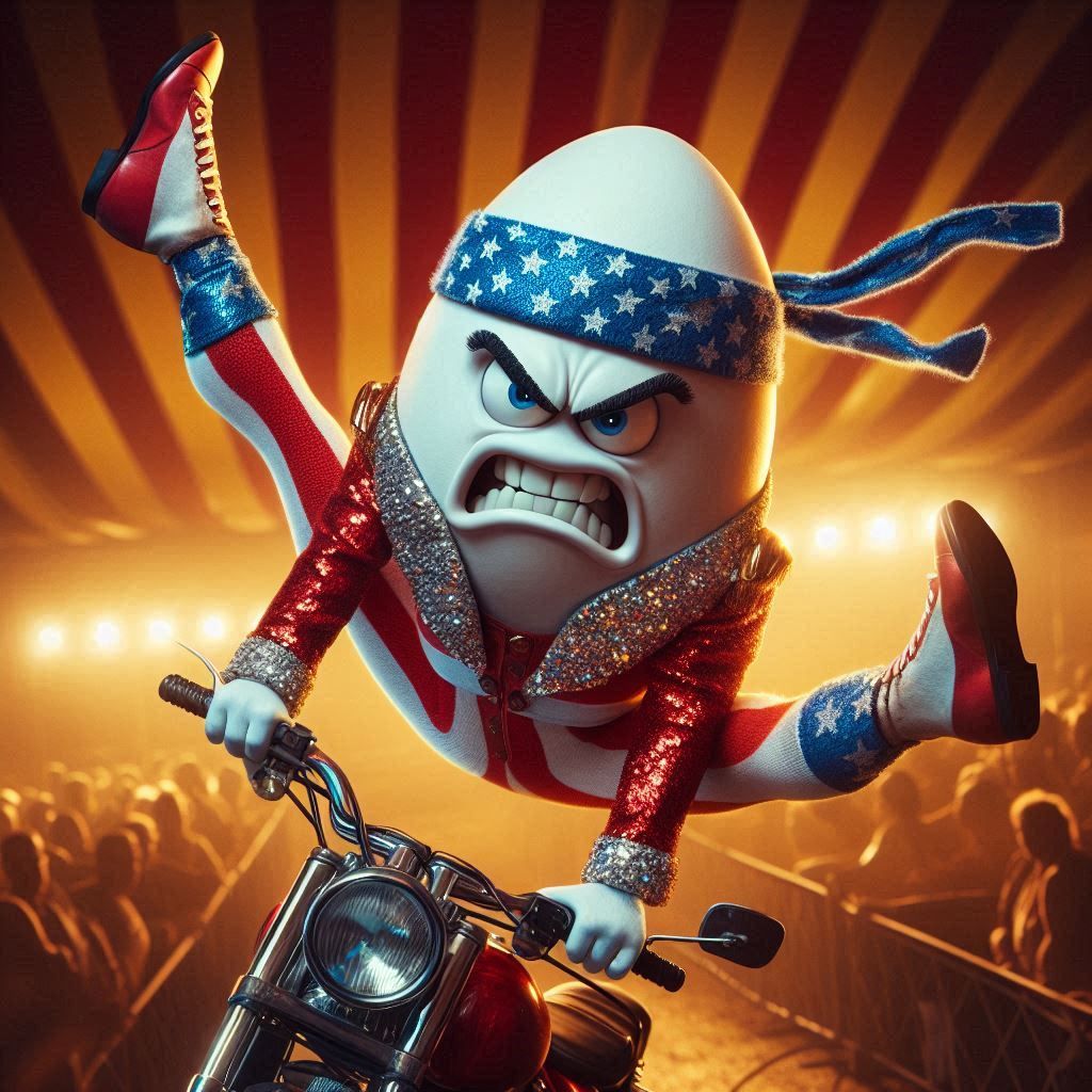 Angry Egg Circus Stunt Rider