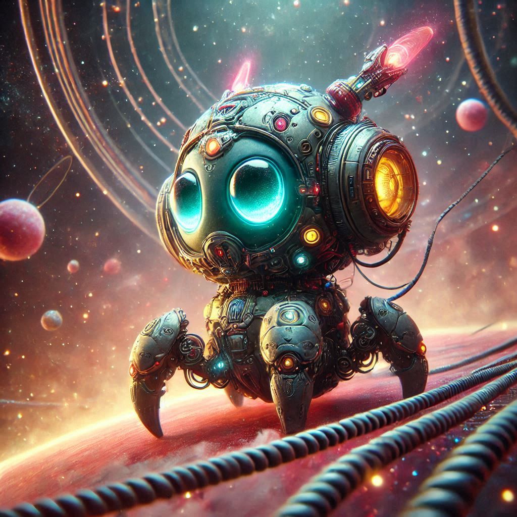 adorable fairy-tale fantasy creature portrait..