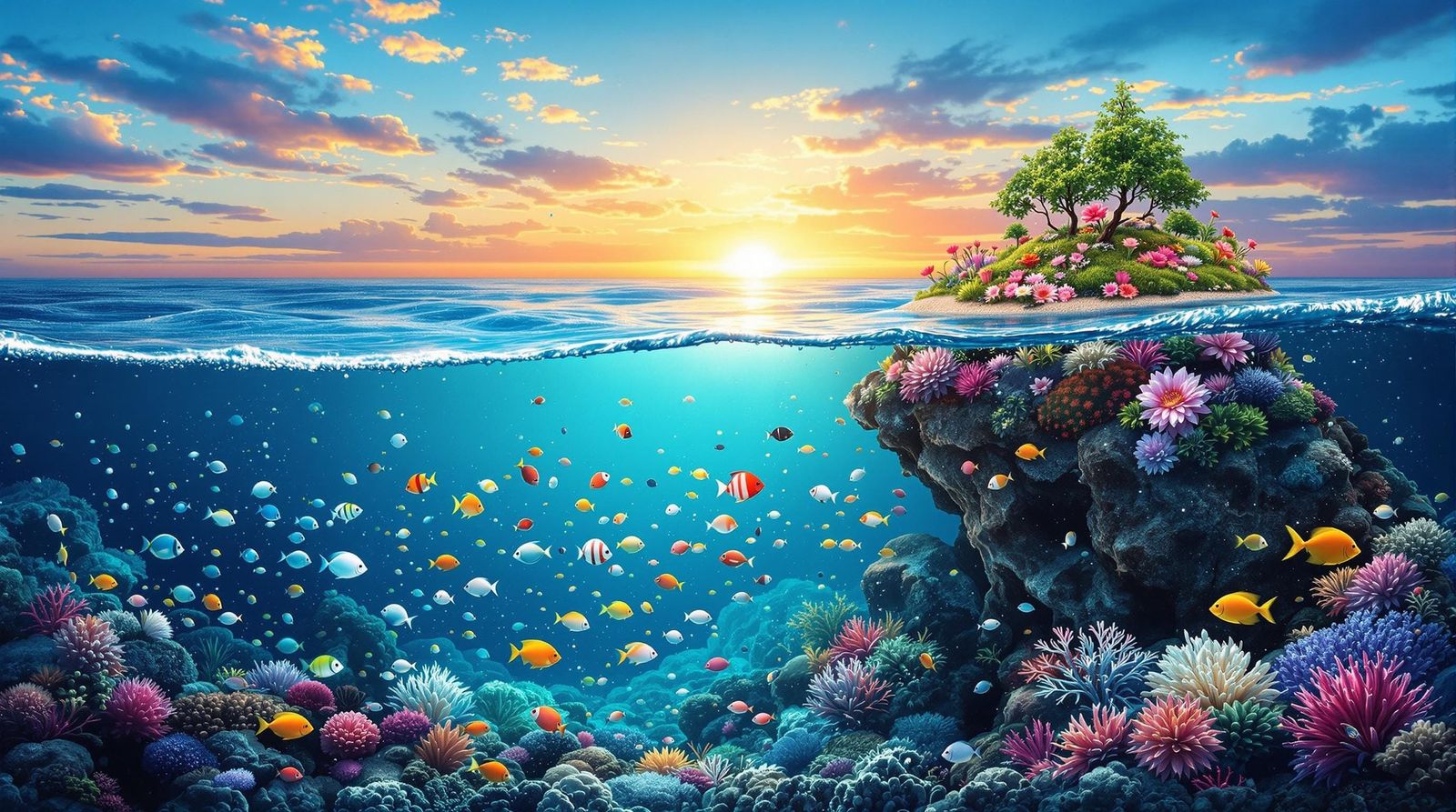 The unseen beautiful life beneath the waves  by @KrisB