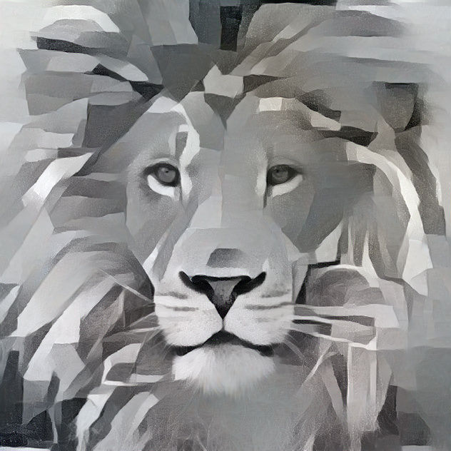 a lion