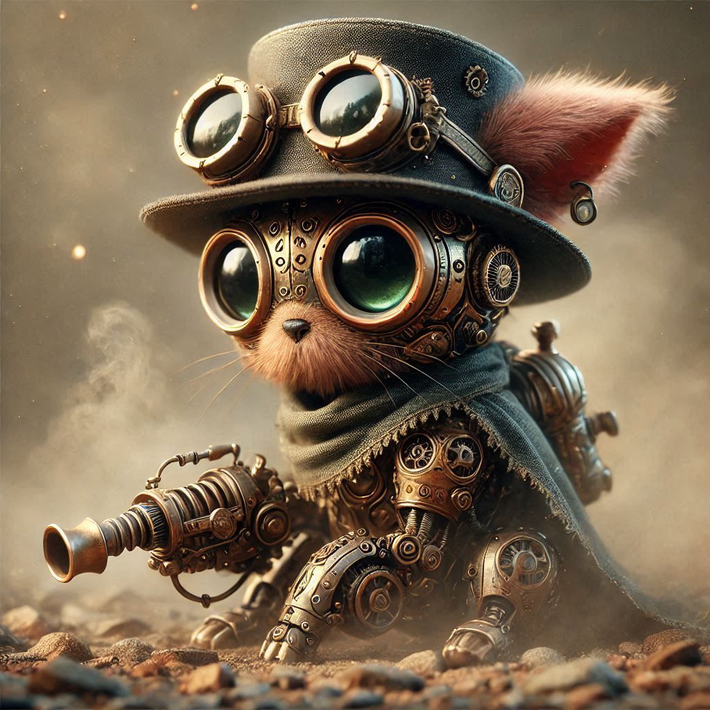 adorable fairy-tale fantasy creature portrait..