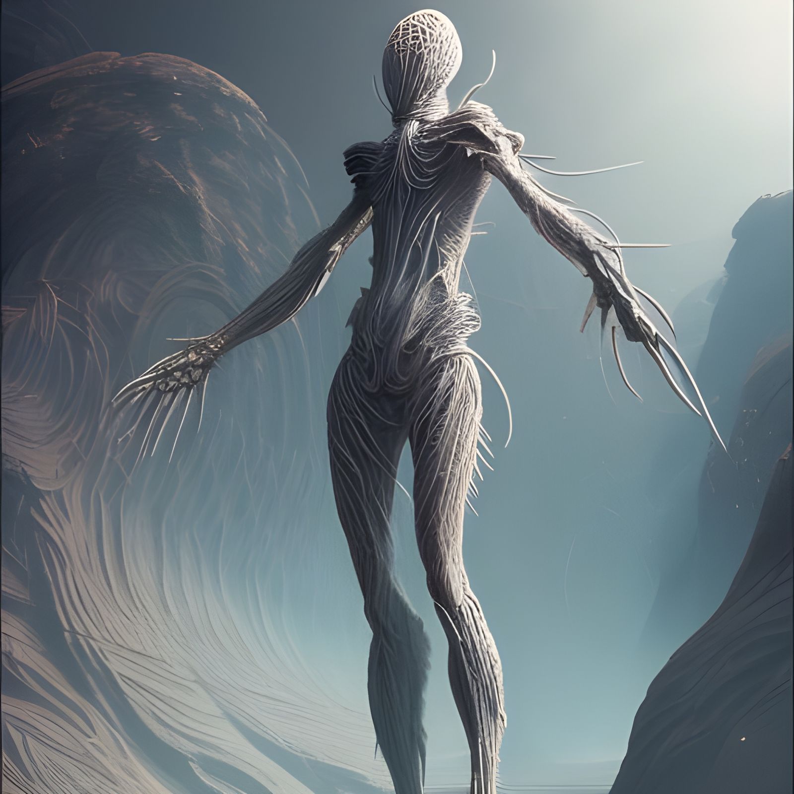 Welcome to my planet, friend  by @DeeB