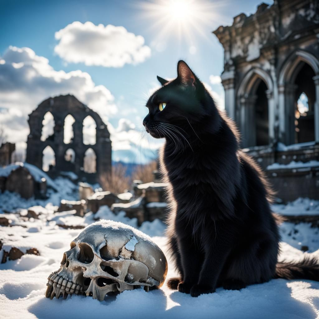 waiting for the sound of a can opener  by @crumbly