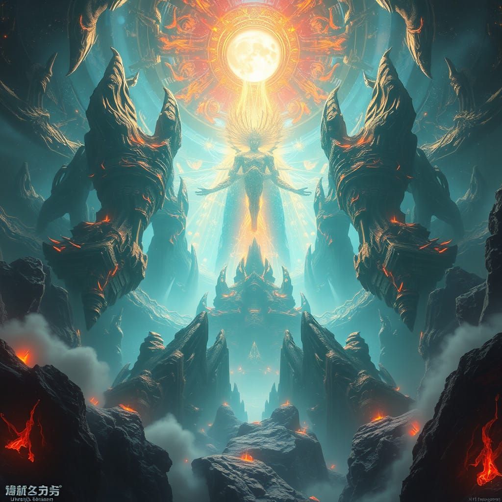 Divine Being Illuminates the Cosmos