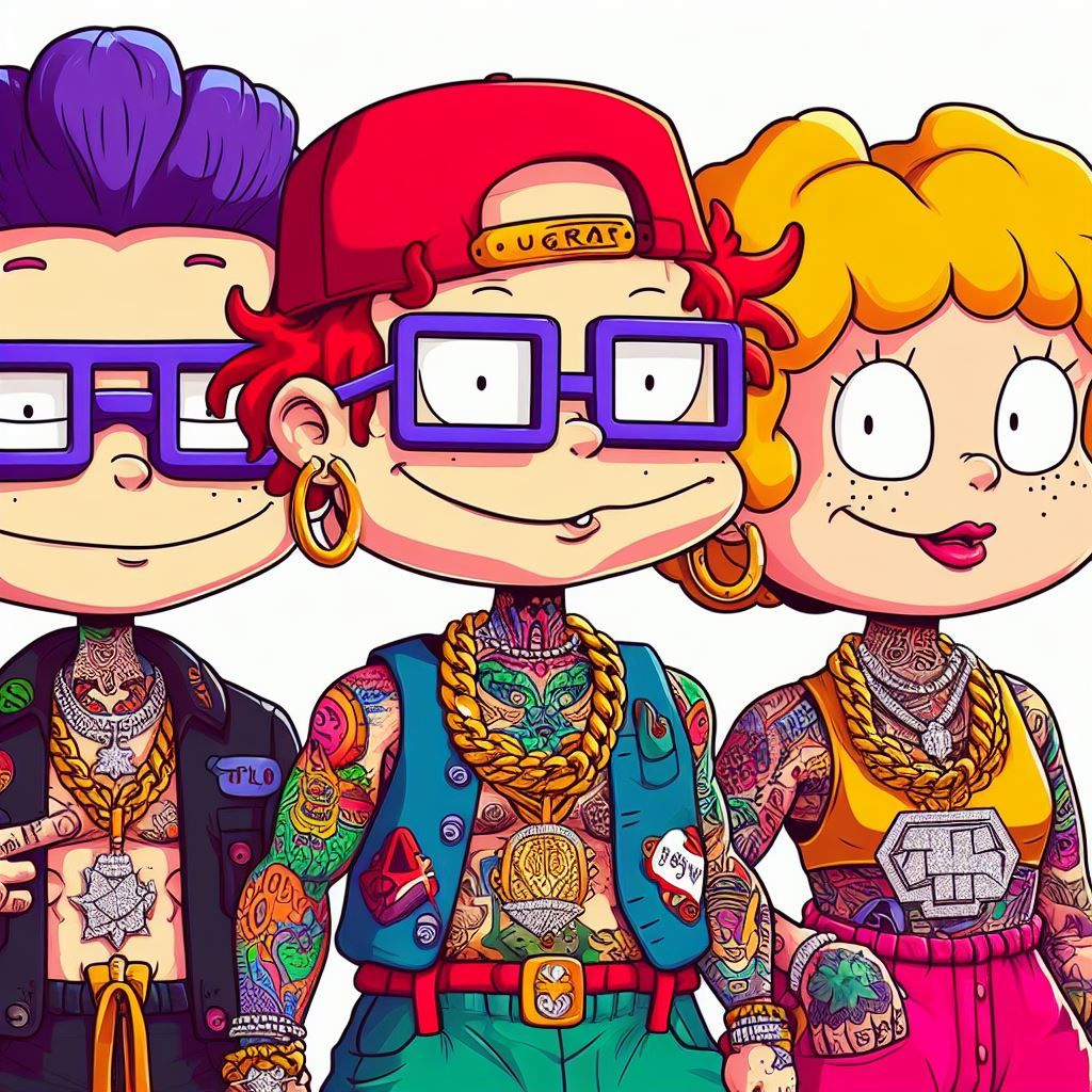 The Rugrats as Grown Ups