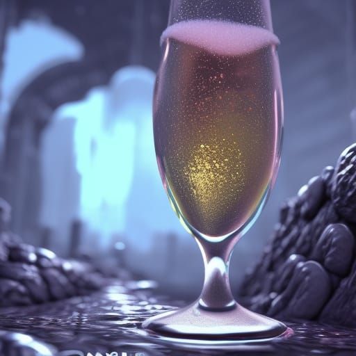 Bubbles 07 AI Generated Artwork NightCafe Creator