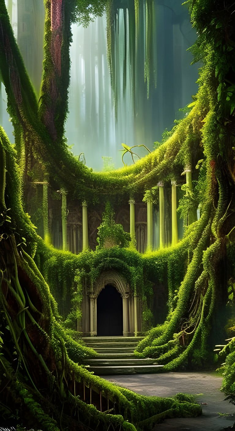 Ancient temple lost to time   by @Roxanne Rolls