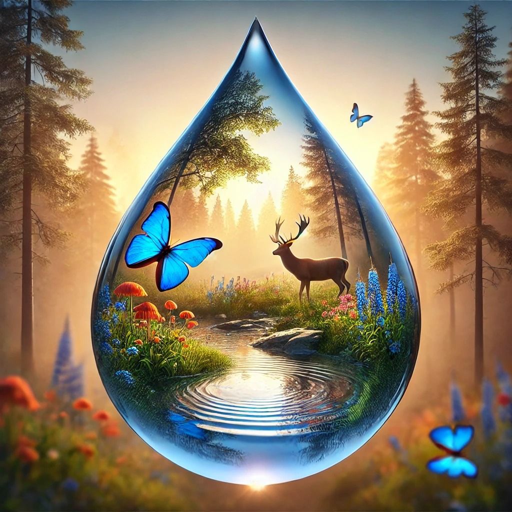 Nature's Essence: Serenity Encapsulated