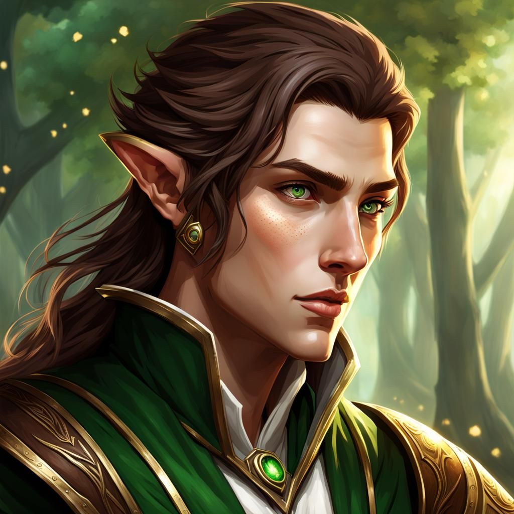 Elf Mage - AI Generated Artwork - NightCafe Creator