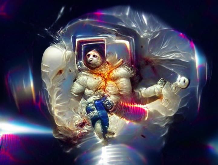 Astronaut decapitated by dimensional wormhole