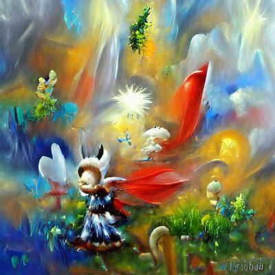 Fairy Garden in Heaven