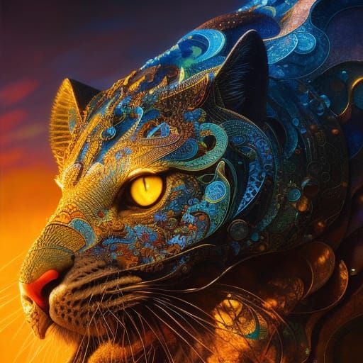 Jaguar - AI Generated Artwork - NightCafe Creator