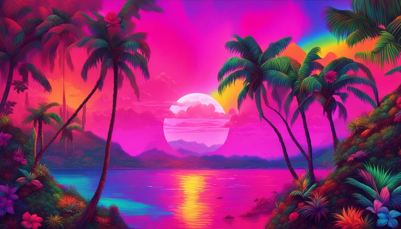 /imagine ♊️prompt:Lush&vibrant:1.5)RAINBOW-COLORED:1.6 )🌈- ...