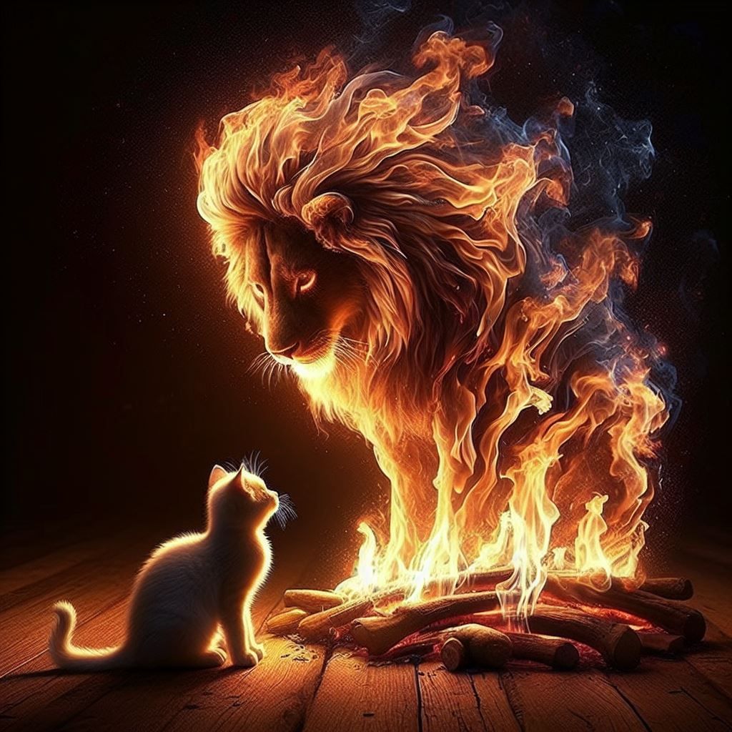 Fascinated by the Flames