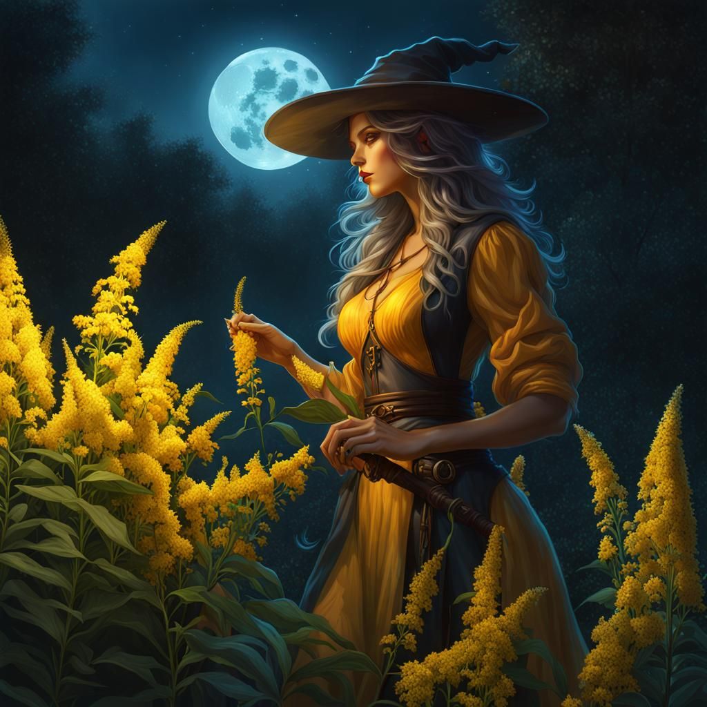 Goldenrod AI Generated Artwork NightCafe Creator