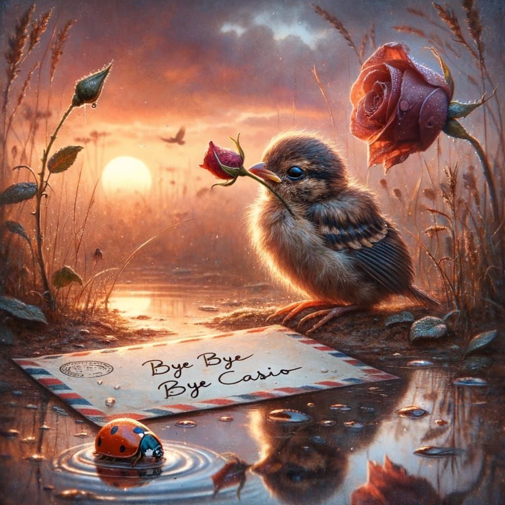 Bye Bye, Casio  by @Turducky_Throne-Warden-of-Anniera