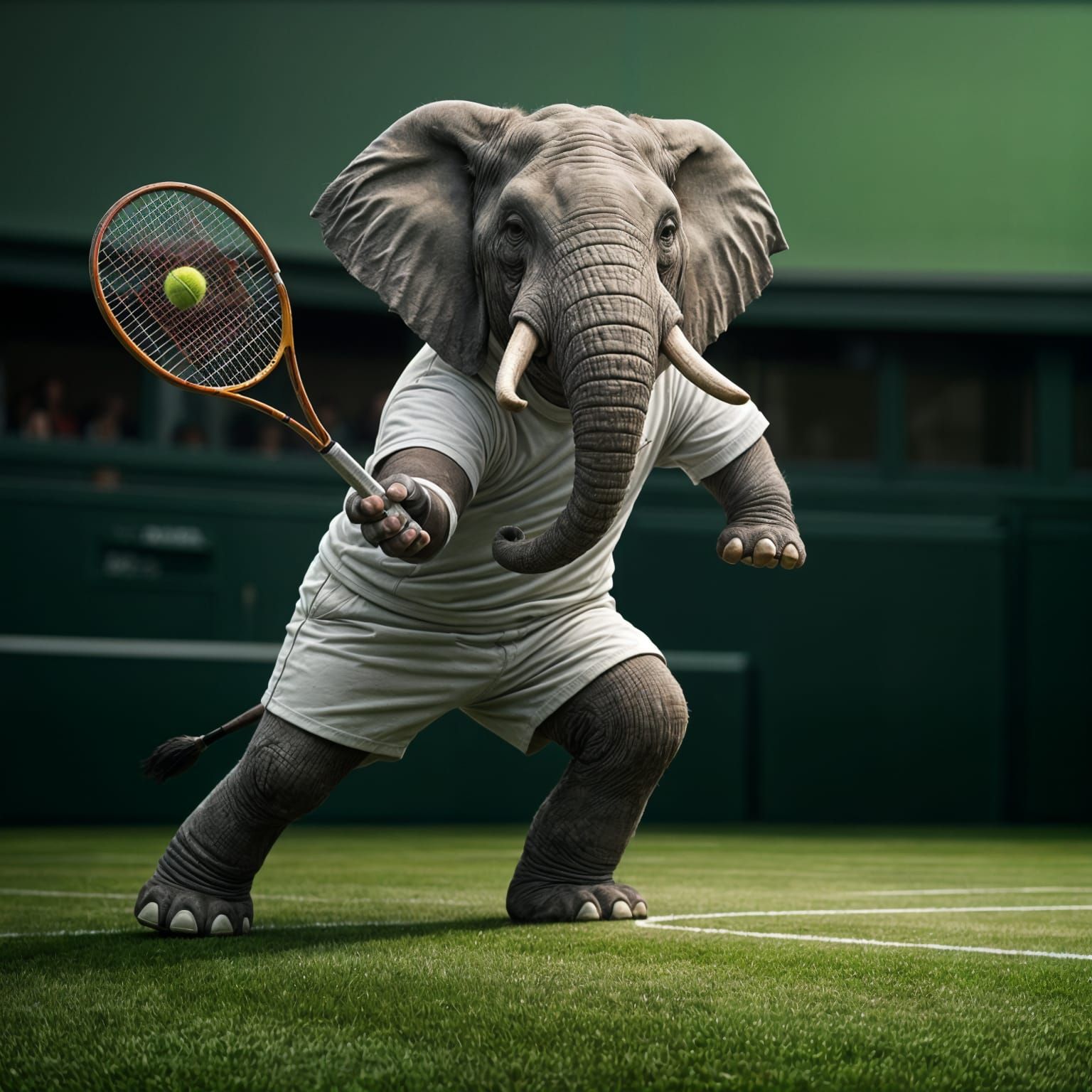 Volleyphant  by @Artie Blur