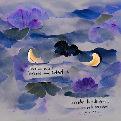 haiku for the broken moonlight