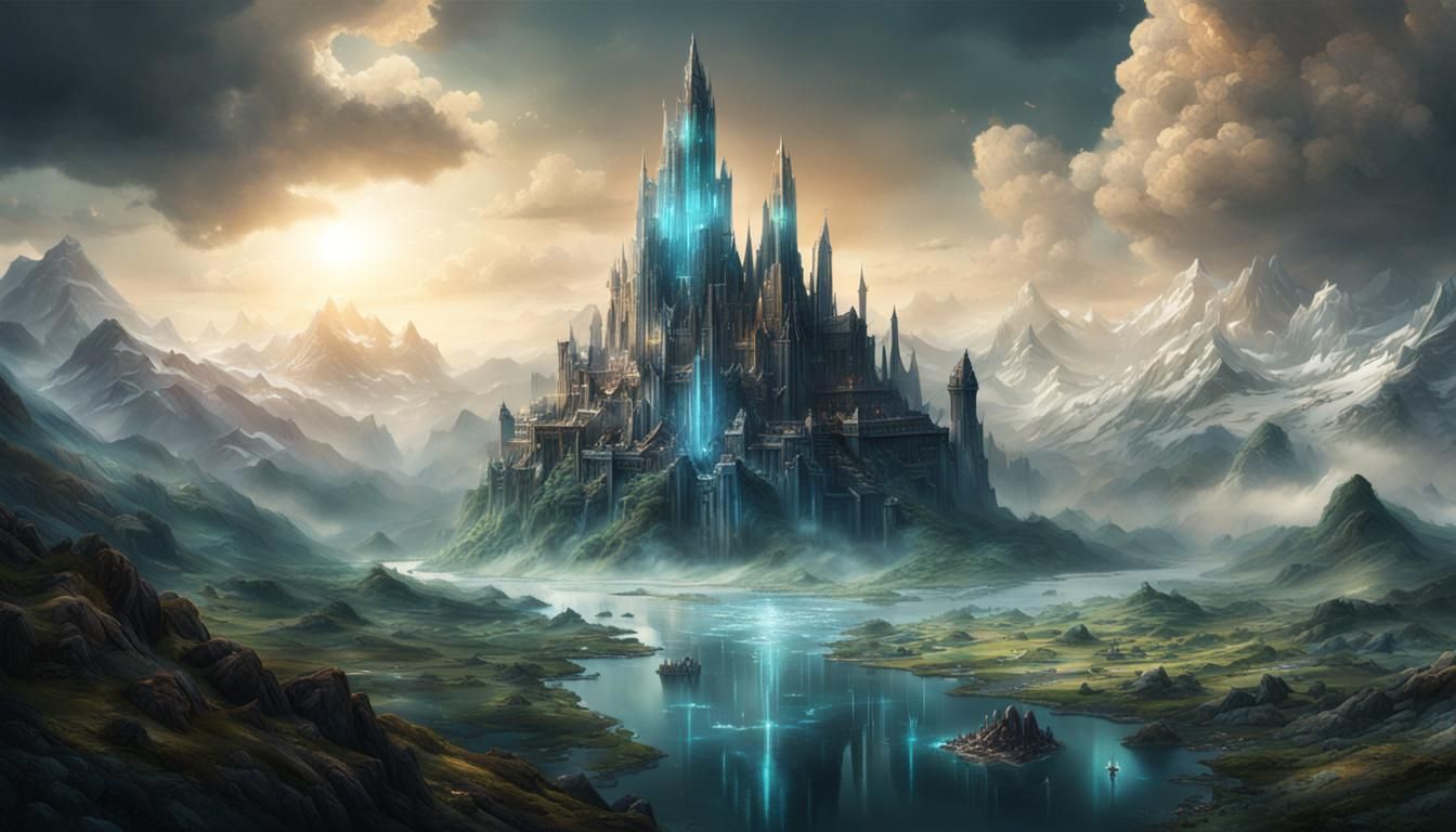 Nor a crystal tear