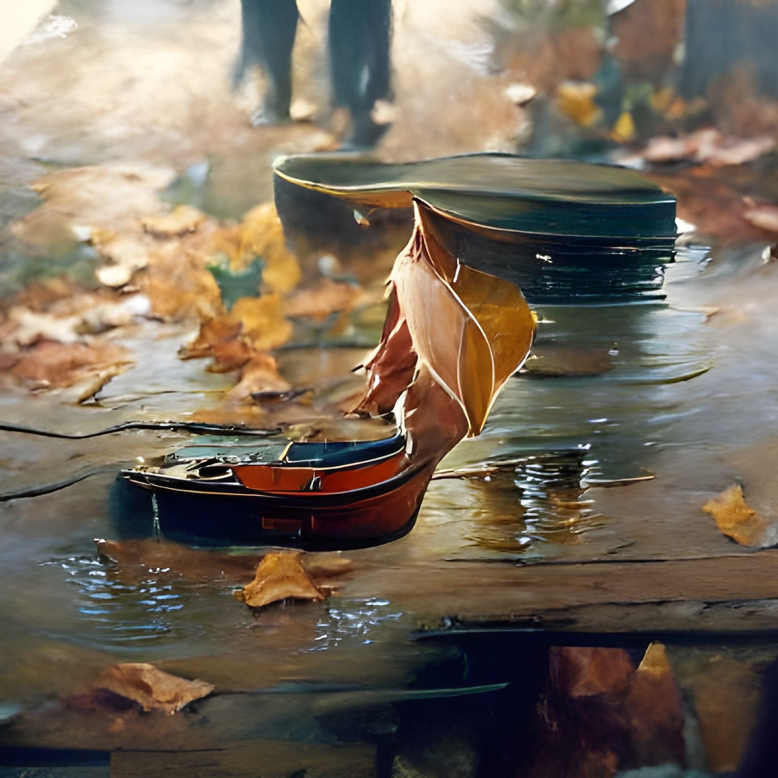 When the season’s change, will you stand by me AI Generated Artwork