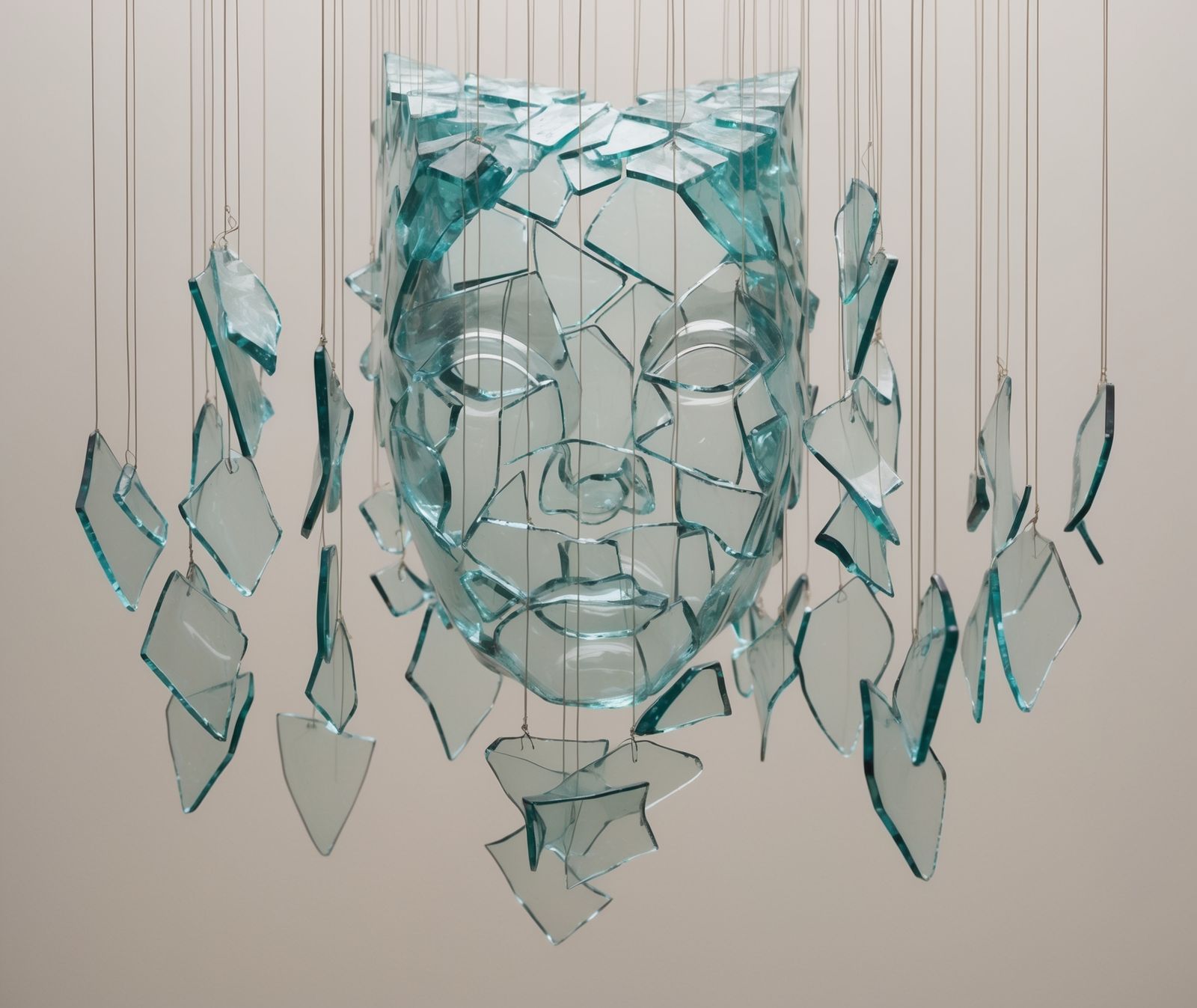 Suspension Glass Fragment