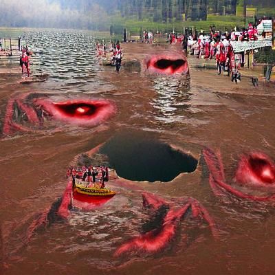 The Lake of Demons