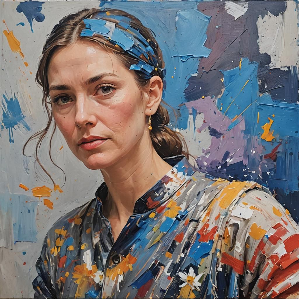 a painting comes to life