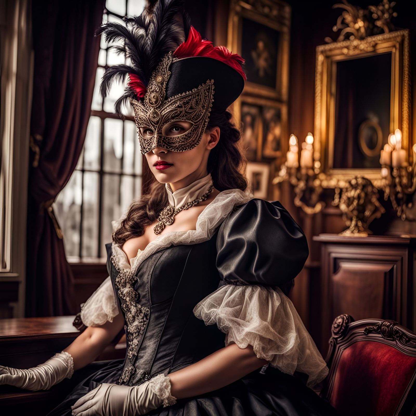 victorian period, masquerade