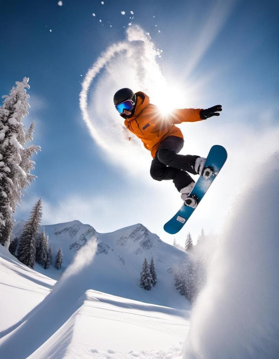 Snowboarder  by @Xarir