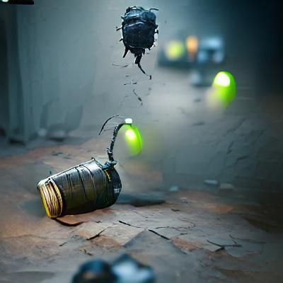 bug grenade Unreal Engine 8k resolution concept art