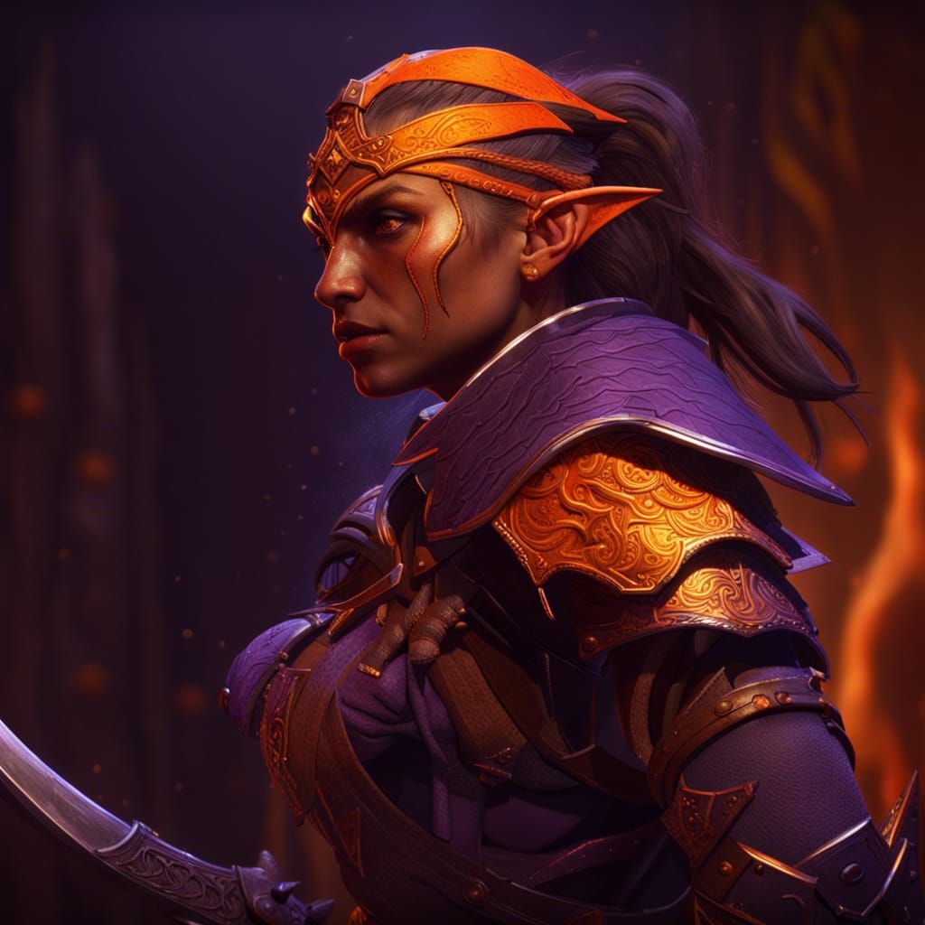 half-elf fighte