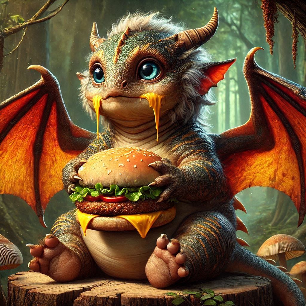 Cheese burger Dargon 2