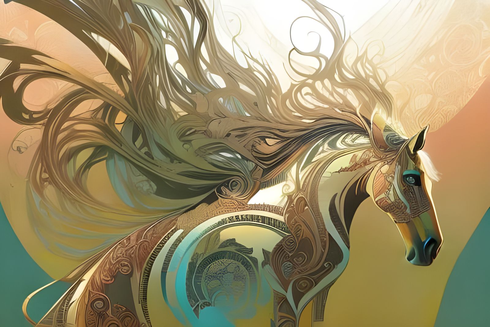 Flowing Mane