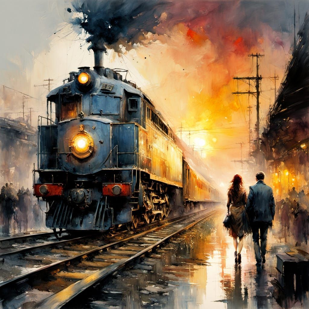 The Train  by @Pigfarmer Jr