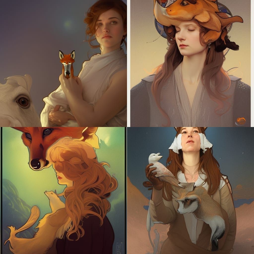 The Fox and the goose who jumped over the moon with the cow looking for