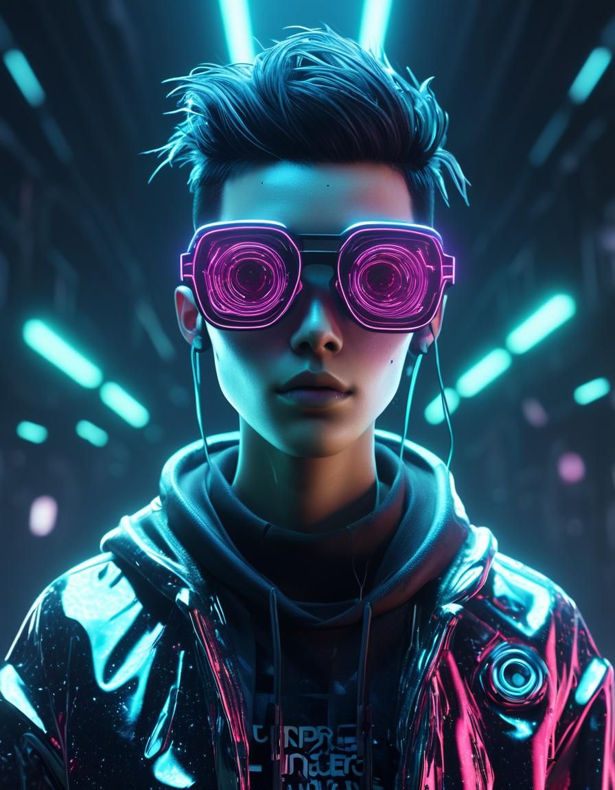 alien wearing hipster style outfits :: volumetric lighting ,...