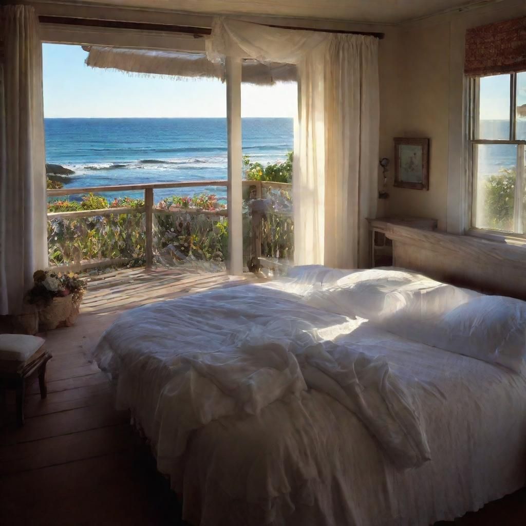 As I wake up next to the one I love, her warmth filling my h...