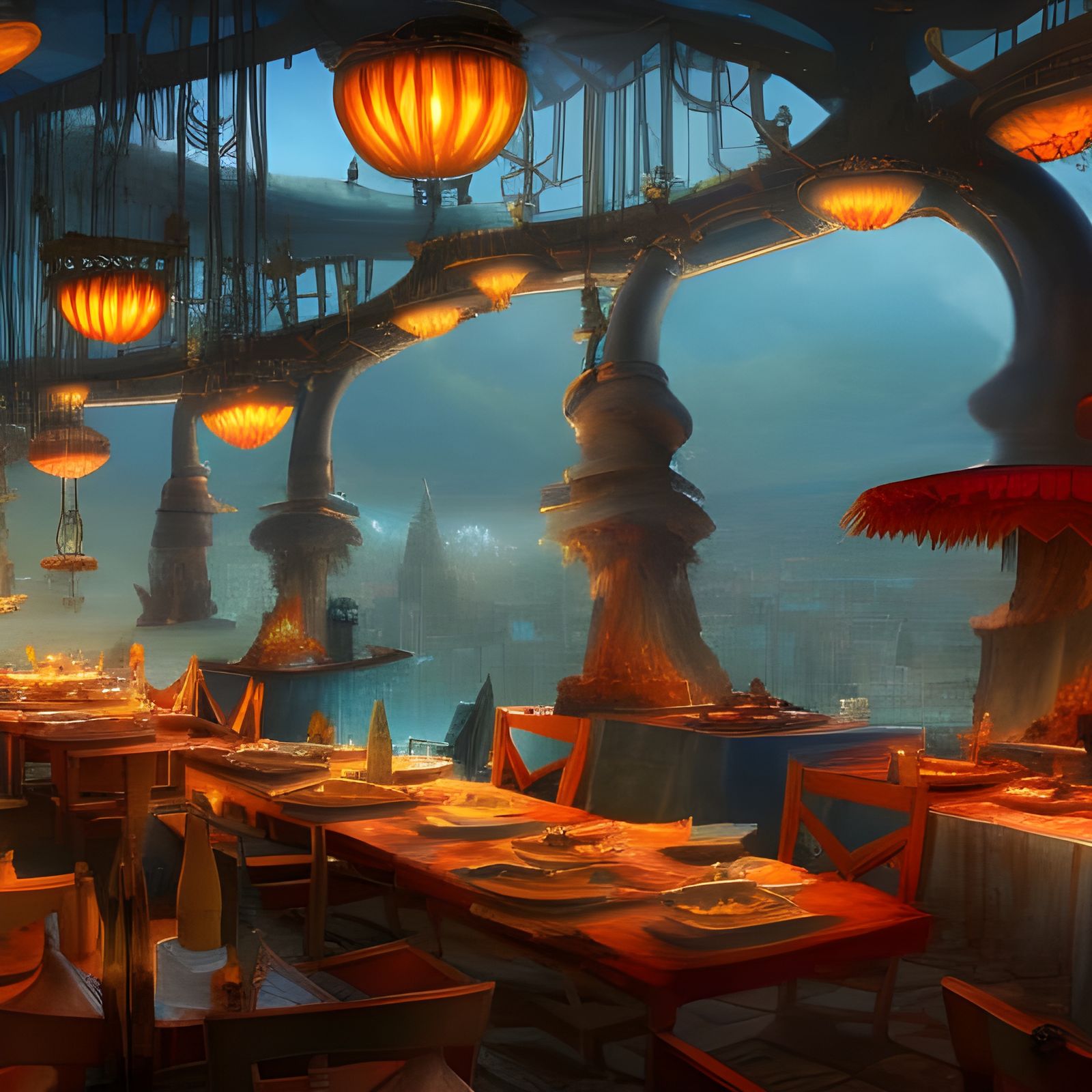 Diner in the sky