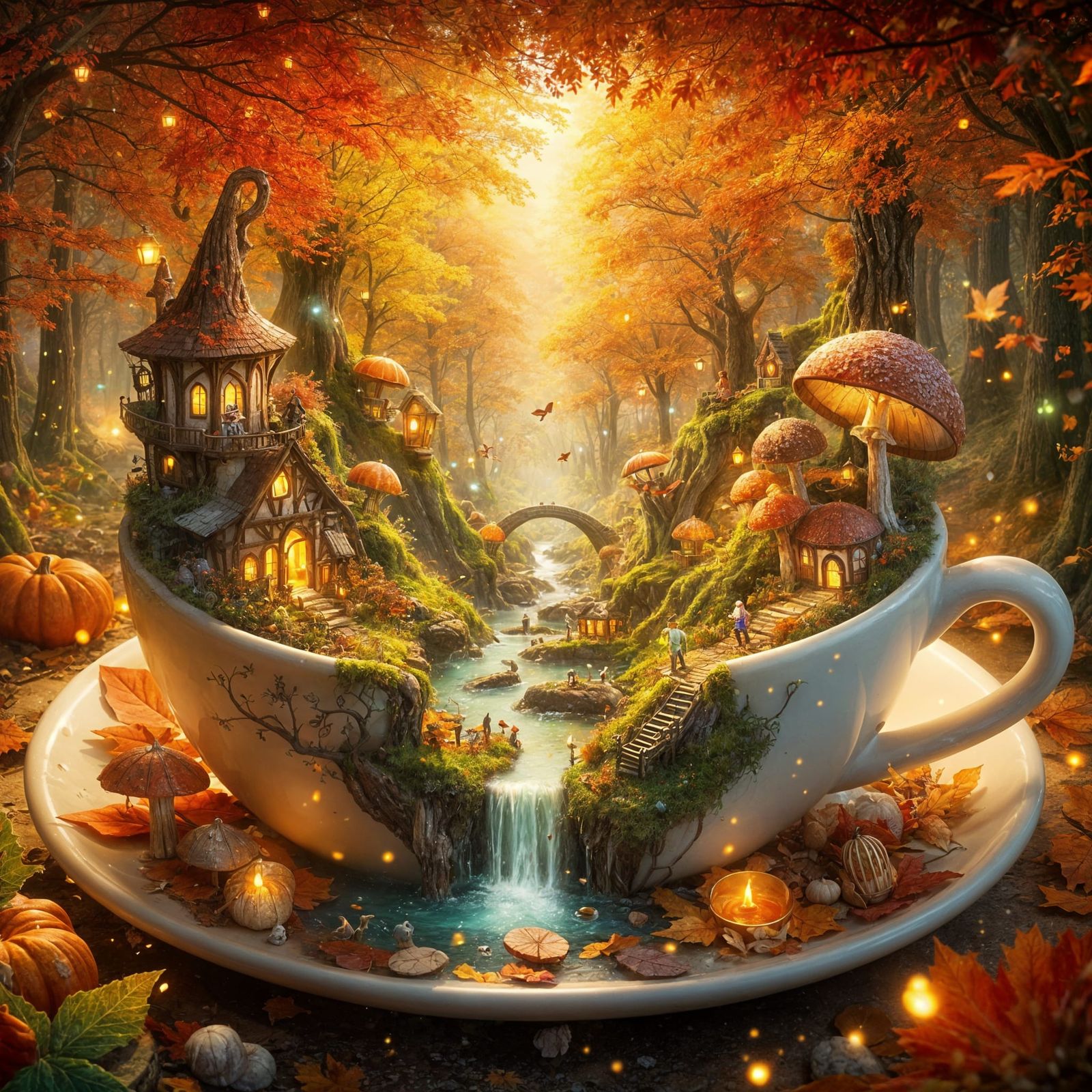 Another cup of autumn, please!