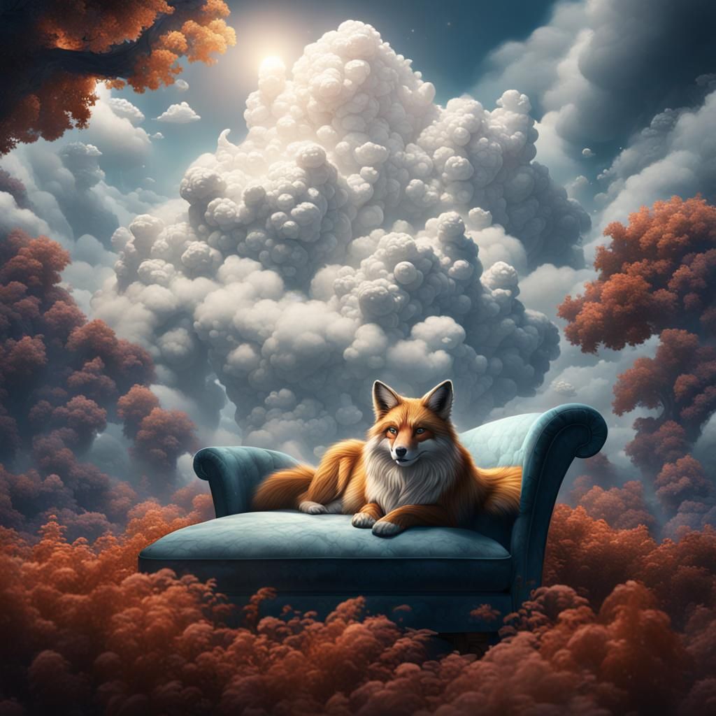 fox sitting
