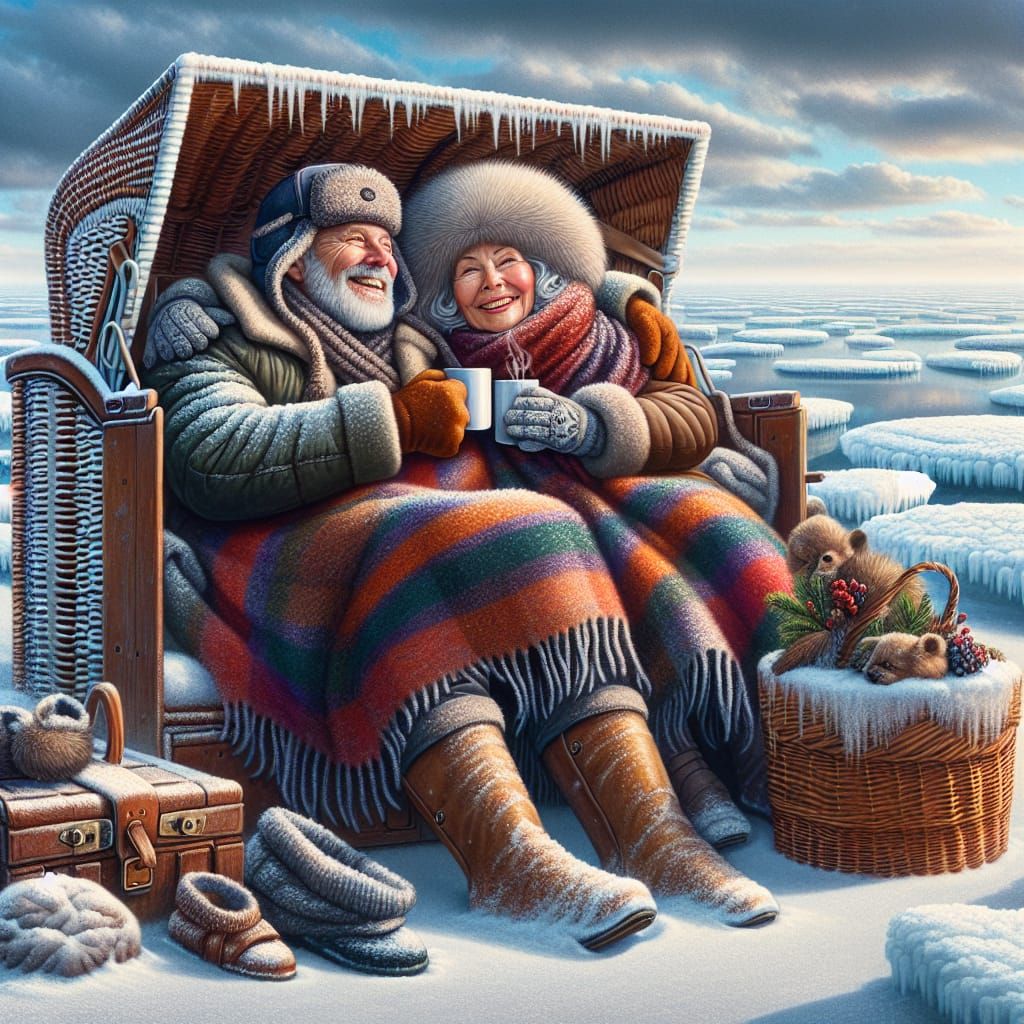 Love warms the heart and soul - even in the bitter cold of winter  by @Tolino