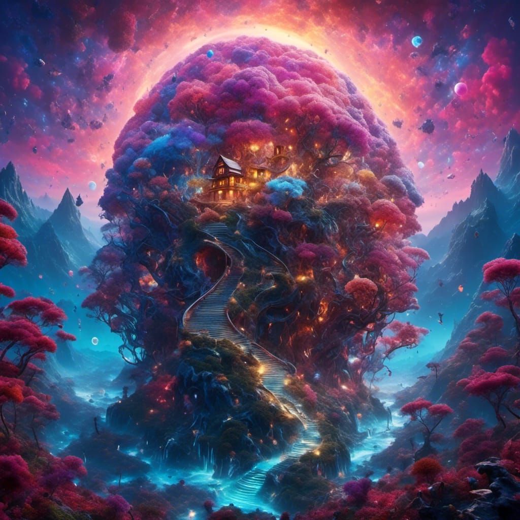 answers come from the unseen world...