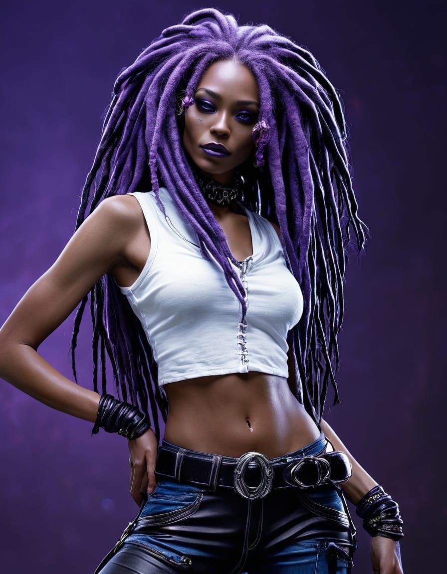 Glowing Alien Goddess in Hyper-Realistic Jim Lee Style