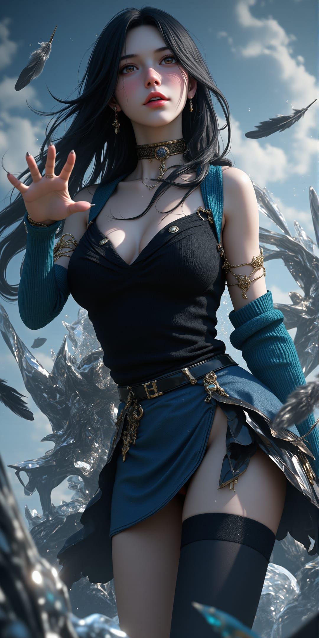 Rinoa Heartilly - Feather Ice