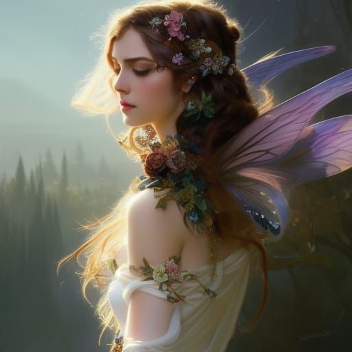 Fairy - AI Generated Artwork - NightCafe Creator