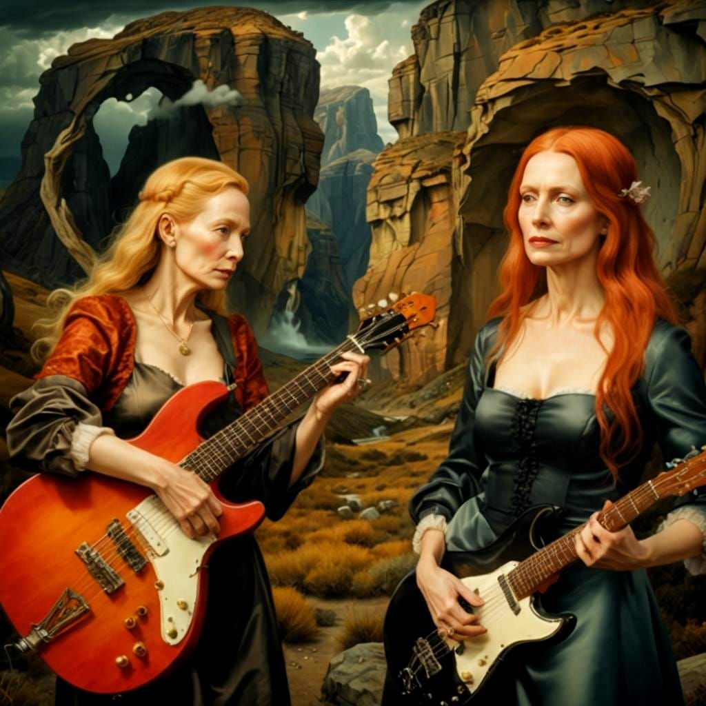 Elegant Ladies Exude Confidence with Expressive Eyes